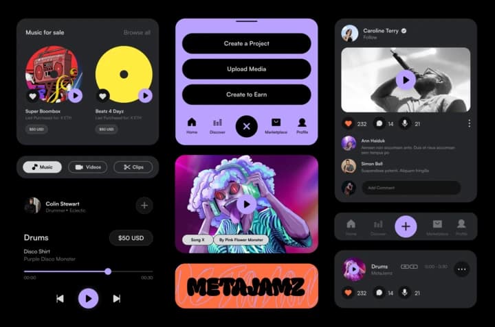 MetaJamz Dashboard